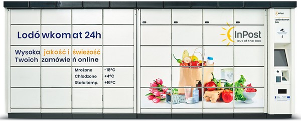 Polish parcel deliverer introduces refrigerated fruit produce lockers