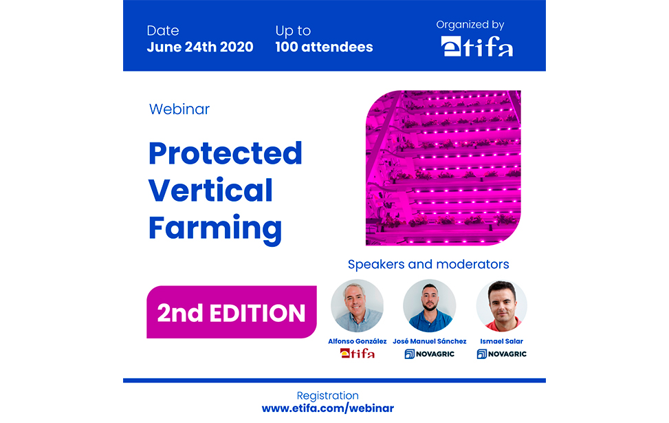 2nd Edition of the Vertical Farming Webinar with live crops