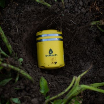 soiltech sensor in field